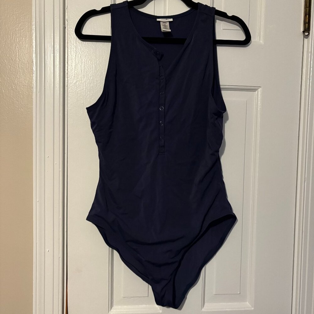 Andie Malibu Classic One Piece Swimsuit - Navy - Large - Picture 3 of 6